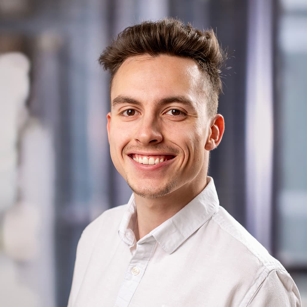 Portrait vom Geschäftsführer Moritz Reinhold